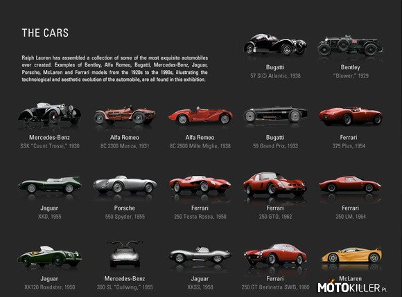 Egzotyczna kolekcja samochodów Ralpha Laurena – Który model najchętniej widzielibyście w garażu? Można wybrać tylko jeden moim było by Ferrari 378 Plus z 54&apos; 