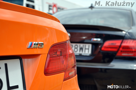 BMW M3 – Dwie piękne M3 na Poznańskich tablicach upolowane na Torze Poznań 21.06.2013r 
