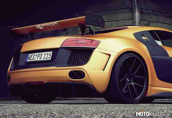 Audi r8 gold –  