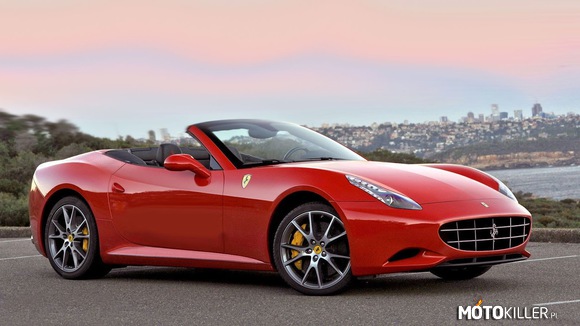 Piękne Ferrari California –  