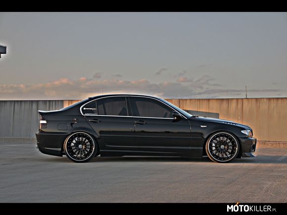 BMW E46 black –  
