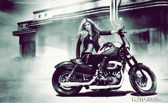 Harley-Davidson – Kiedyś i ja spełnię swoje marzenia, a jak mi się nie uda to będę dążyć do celu.  Nie ważne jaką ma się maszynę, jak wygląda, ważne aby miała duszę. 