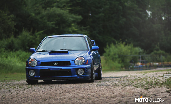 Blue Subaru –  