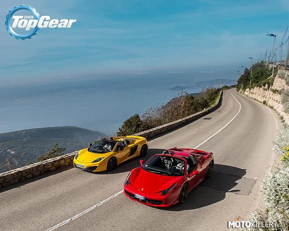A ty, którego wybierasz? – Ferrari 458 Spider i McLaren MP4-12C Spider, coś ich mało tutaj. 