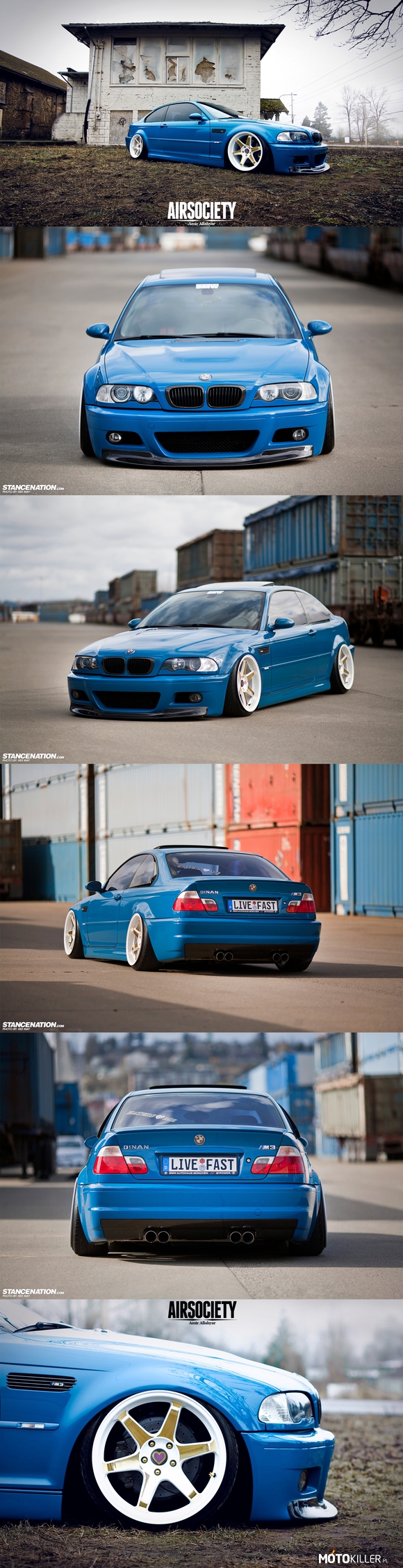 BMW ///M3 E46 DINAN – BMW ///M3 E46 DINAN LAGUNA SECA BLUE 