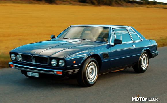 Maserati Kyalami z 1976 roku – Inspiracją w nazwaniu auta był tor wyścigowy w RPA o takiej własnie nazwie 