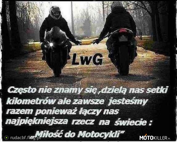 LwG – ten gest między mijającymi się motocyklistami jest naprawdę miły 
