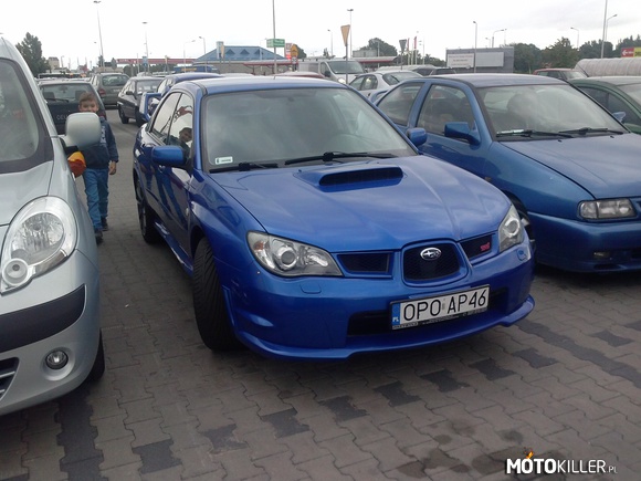 Subaru Impreza Opole – Najciekawsze w tym modelu jest to że przód to Impreza GD po 3 liftingu a tył to Impreza GD po drugim liftingu tzn ten z &quot;łezkowatymi&quot; światłami 