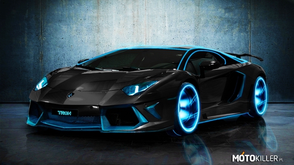 TRON Lamborghini Aventador – Śliczne 
