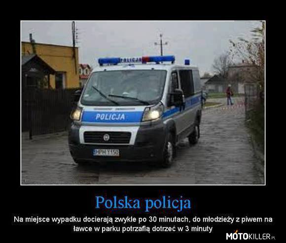 Policja w Polsce... –  