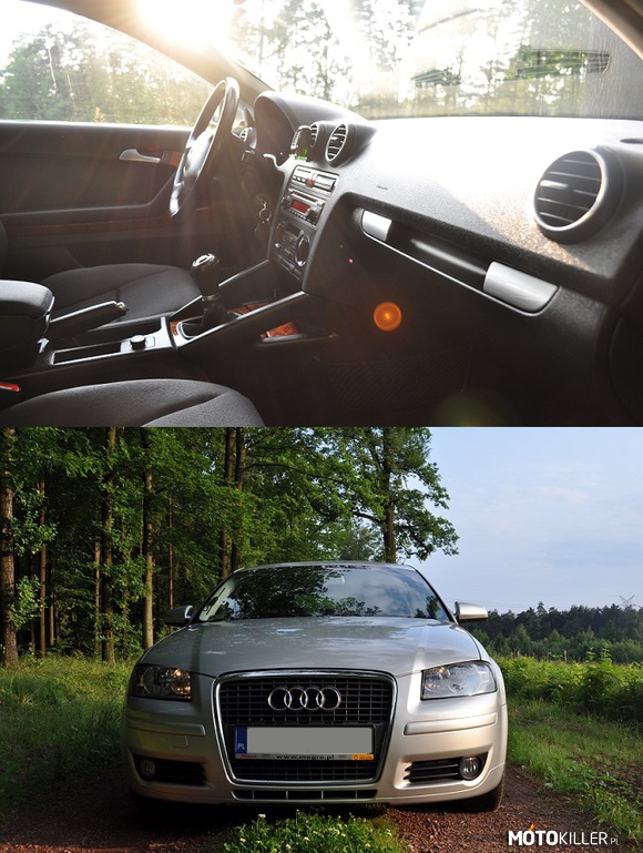 Audi A3 skromny środek, a jakże zacny przód – moje małe marzenie które się już spełniło.. 2.0 TDI 140KM 2004r. 