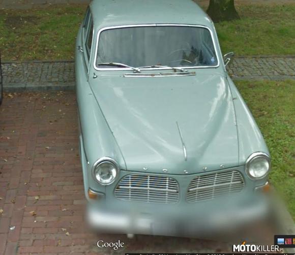 Volvo – napotkane na Street View w Warszawie 