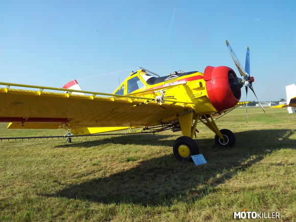 KRUK 106 – Polski samolot, lecz na piknik lotniczy w Mielcu przyleciał aż z Niemiec 