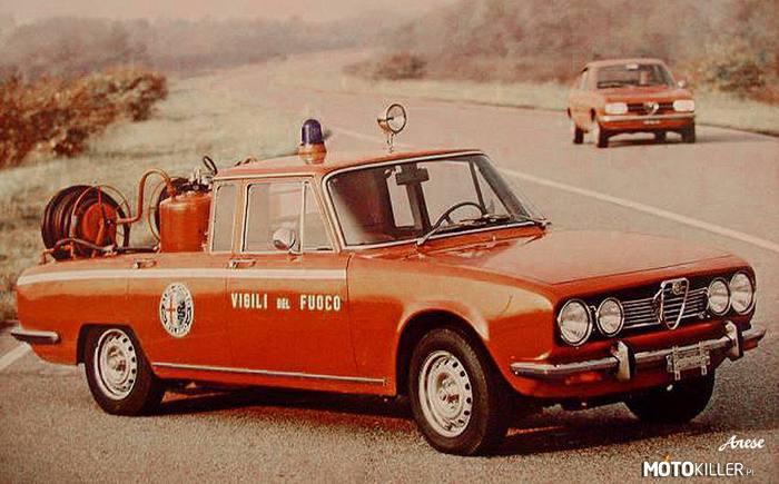 Alfa Romeo Giulia – jako straż pożarna 