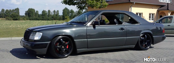 Mercedes 124 Coupe E300 z Opola 2 – kolejna odsłona 