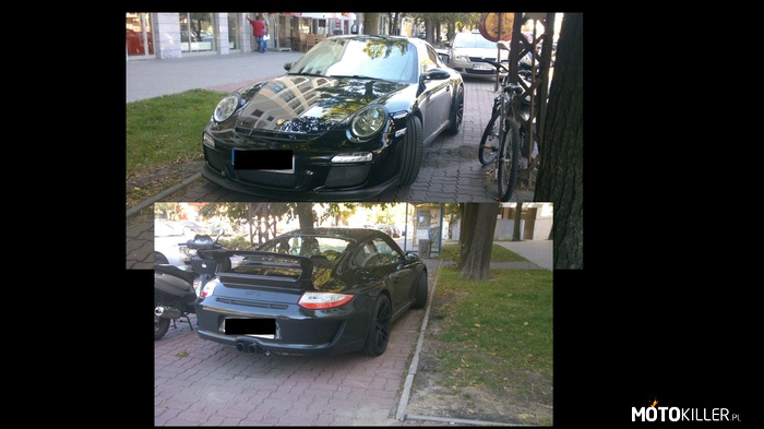 Porsche 911 GT3 uchwycone w Pruszkowie –  