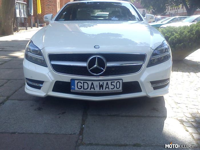 Mercedes – napodkany przezemnie w Gdańsku 