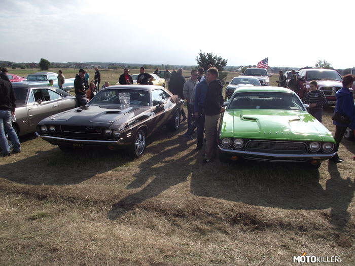 Milicz 2013 – Dwa Dodge Challenger na American Cars Mania 
