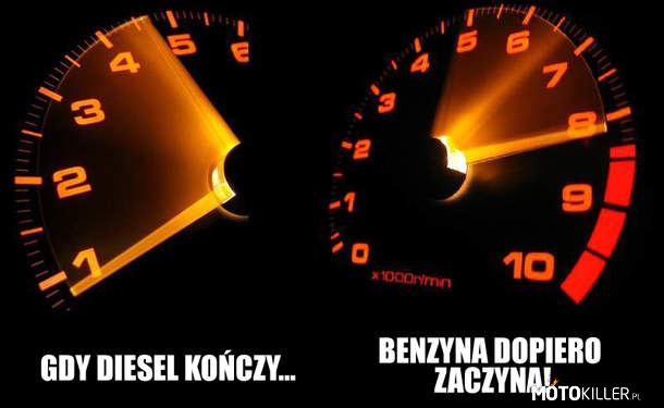 Gdy Diesel kończy... – Benzyna dopiero zaczyna! 