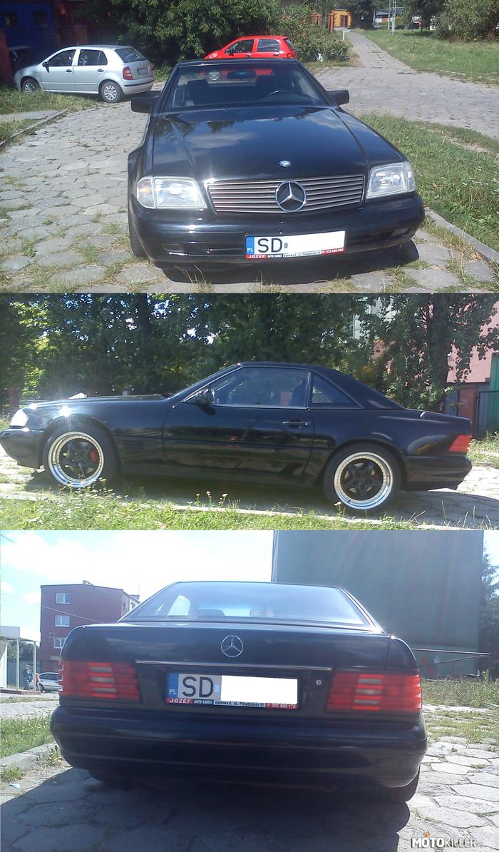 Ładny Mercedes – napotkany w Sosnowcu 
