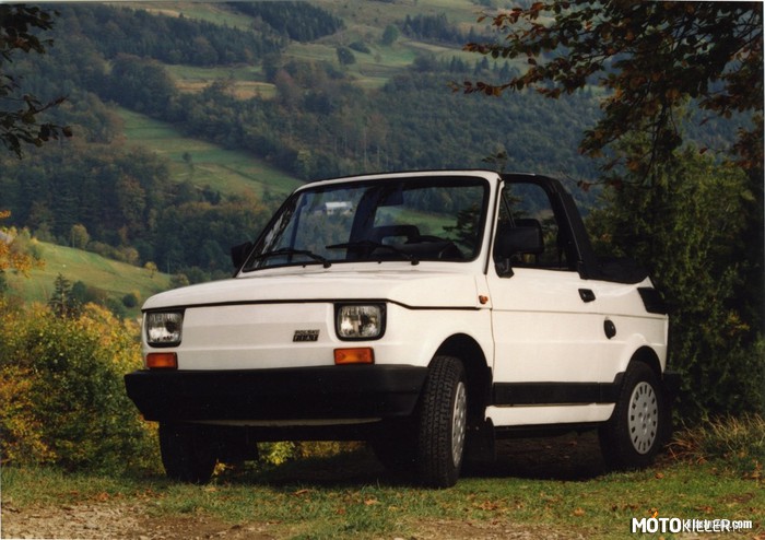 Bosmal 126p – Jeden z 500 wyprodukowanych Fiatów 126p w wersji cabrio. 