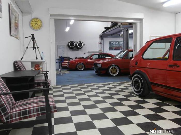 Czerwień w komplecie – Corrado, Jetta A1, Golf MK1 