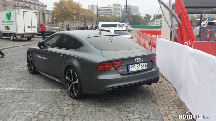 Audi RS7 – Z HOQ na Placu Defilad 