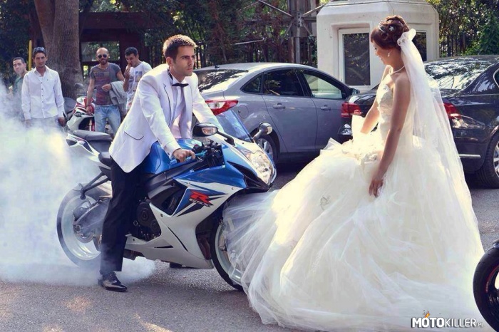 Wymarzony ślub – Suzuki GSX-R 
