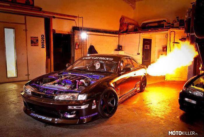 Ogień! – Nissan Silvia 