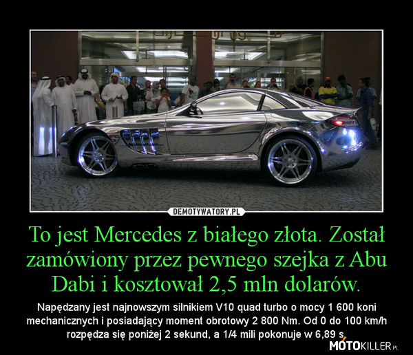 Na bogato :) – Mercedes SLR 