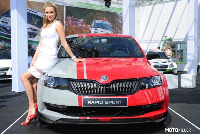 Skoda Rapid Sport – Auto raczej nie wejdzie do produkcji. 