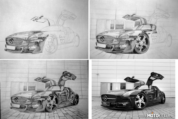 Też pokażę co potrafię - w trakcie... – Mercedes-Benz SLS MEC Design 