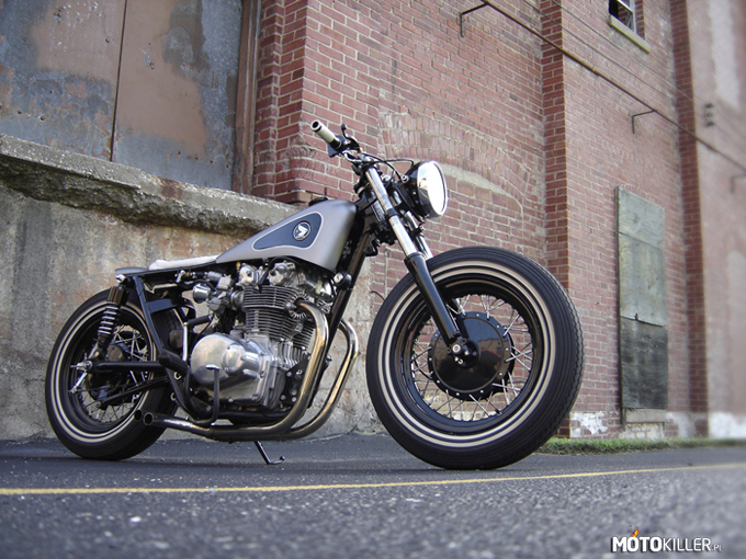 Honda CB450 – Brat Style 