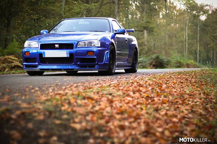 GT-R 34 Colour of autumn –  