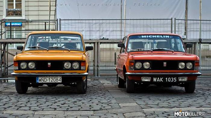 Dwa piękne Polskie Fiaty – A zarzucę zdjęcia Polskich Fiatów, słyszałam że więcej jest innych aut, powtarzających się a Polskie auta na bok, więc macie! Dla fanatyków tej marki i polskiej motoryzacji 