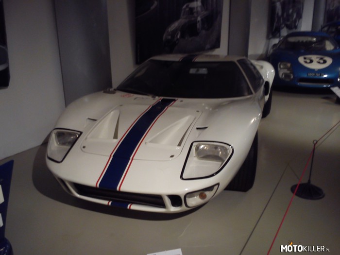 Oryginał GT40 – wygrywający w Le Mans w latach 60 