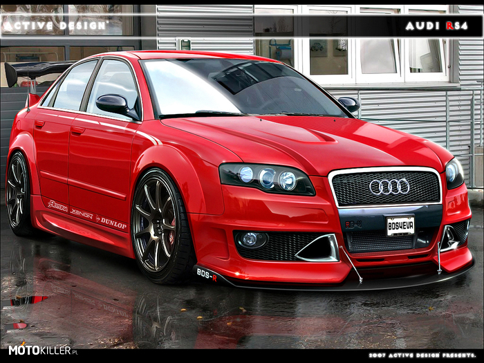 Audi RS4 – Bardzo mnie się takie spodobało, a wam? 