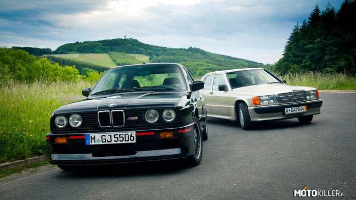 BMW E30 M3 i Mercedes-Benz 190E –  
