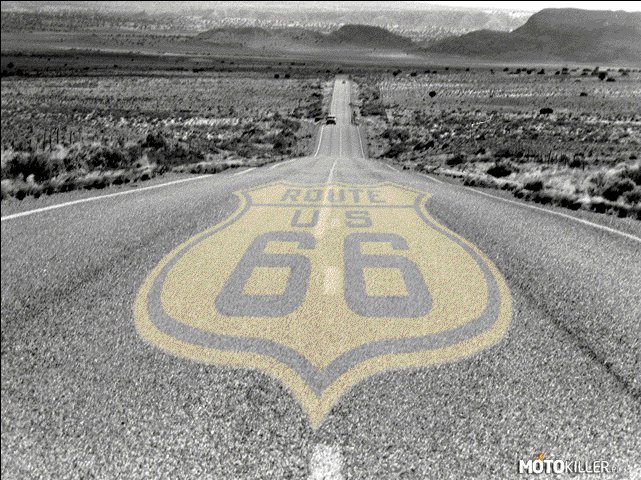 Słynna szosa Route 66 –  