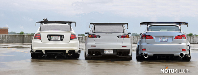 Acura TL, Mitsubishi Lancer Evolution X & Lexus IS –  