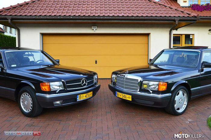 Który piękniejszy? – Mercedes C126 500 SEC czy Mercedes W126 500 SEL? 