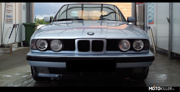 BMW E34 520i Kawał klasyka – Moje Love w pełnej elektryce, nawet głupie spryskiwacze podgrzewane 