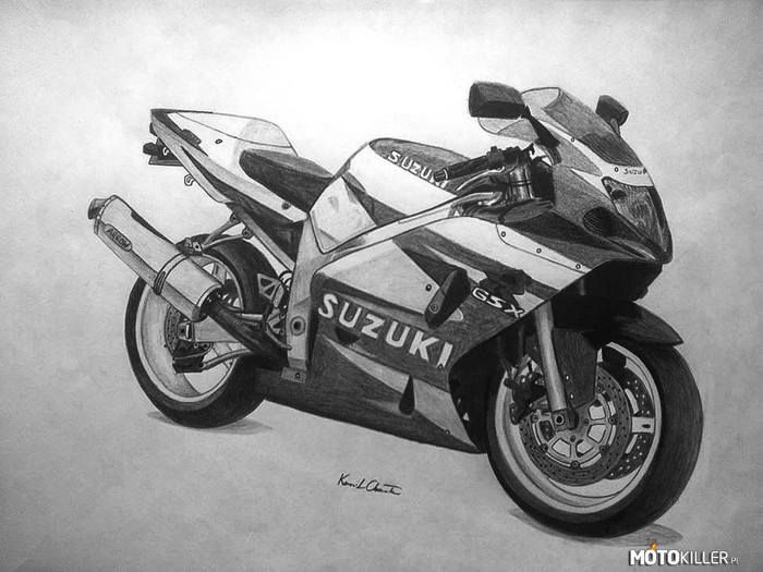 Suzuki Gsxr – mój rysunek Suzuki w wersji  black&white
Zapraszam na fanpage:
https://www.facebook.com/kamil.c.draw 