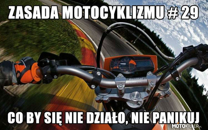 Zasady Motocyklizmu –  