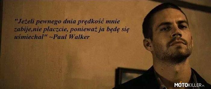 Paul Walker –  