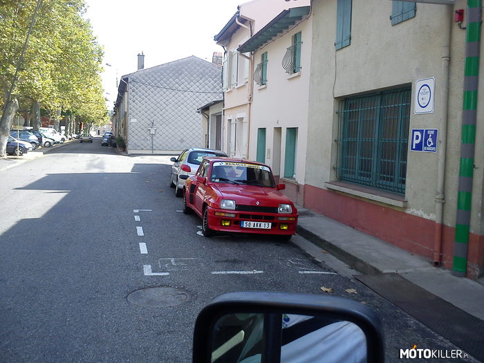 Renault 5 Turbo – Taki widok na rozladunku we Francji bezcenny :) 