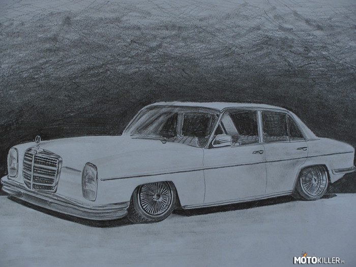 Mercedes - Benz – mój rysunek 