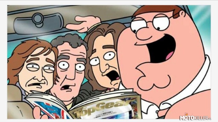 Panowie z Top Gear – &quot;Family Guy&quot; edition 
