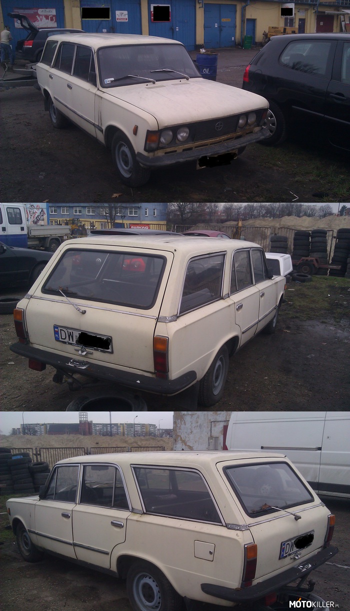 FSO 125p Kombi – Samochód napotkany u wujka na warsztacie. 