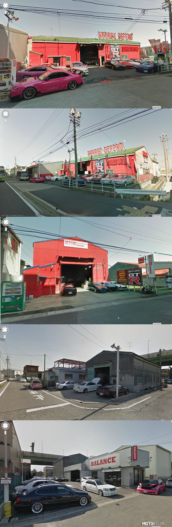 Co widać w Street View v3 – Jeśli ktoś to znajdzie polecam obejrzeć uliczki za garażem 